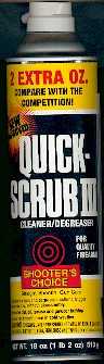 Shooters Choice QUICK SCRUB III Cleaner Degreaser Aerosol 425 gram